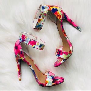 Floral 3-4” Heels